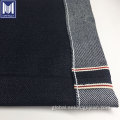 Stretch Denim Material Fabric OE cotton polyester raw stretch selvedge denim fabric Manufactory